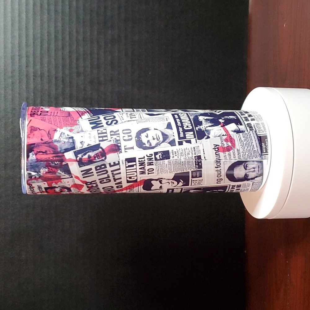 Custom 20oz Stainless Steel Tumbler - Serial Killers